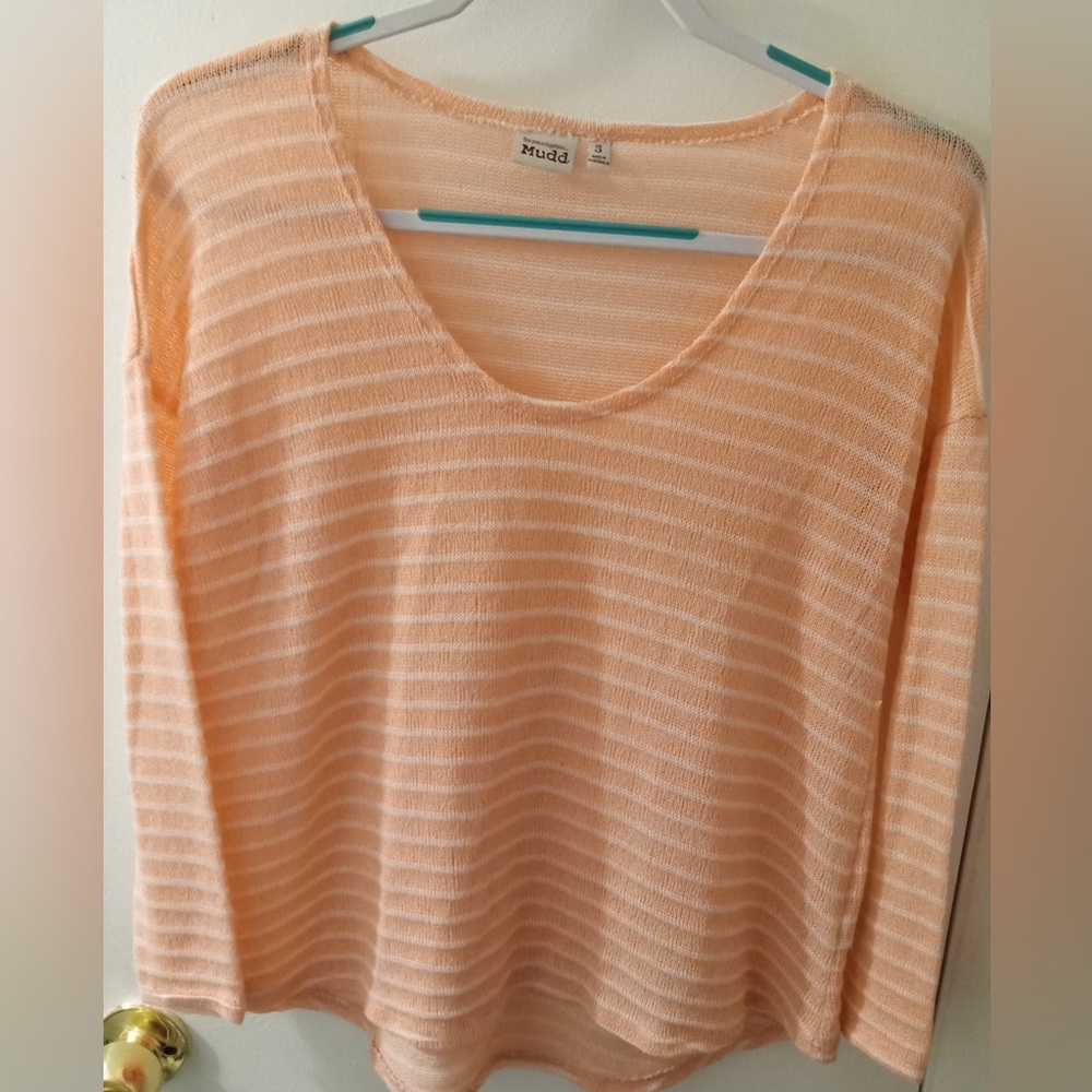 Juniors Mudd Sheer Sweater Small